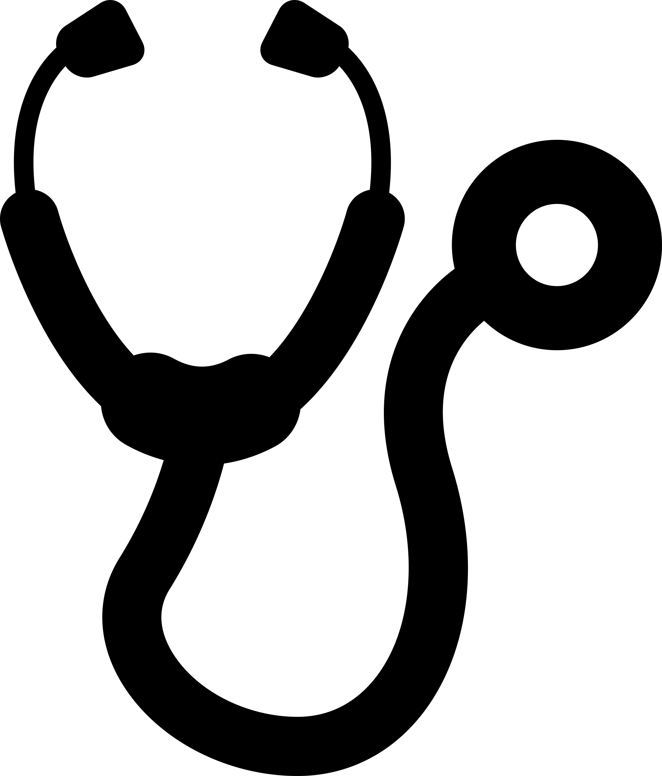 Medical Stethoscope Variant Outline Svg Vector Free Vectors